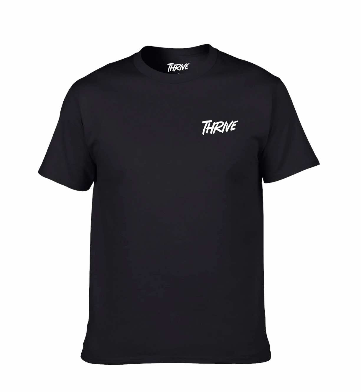 Black Thrive Embroidered