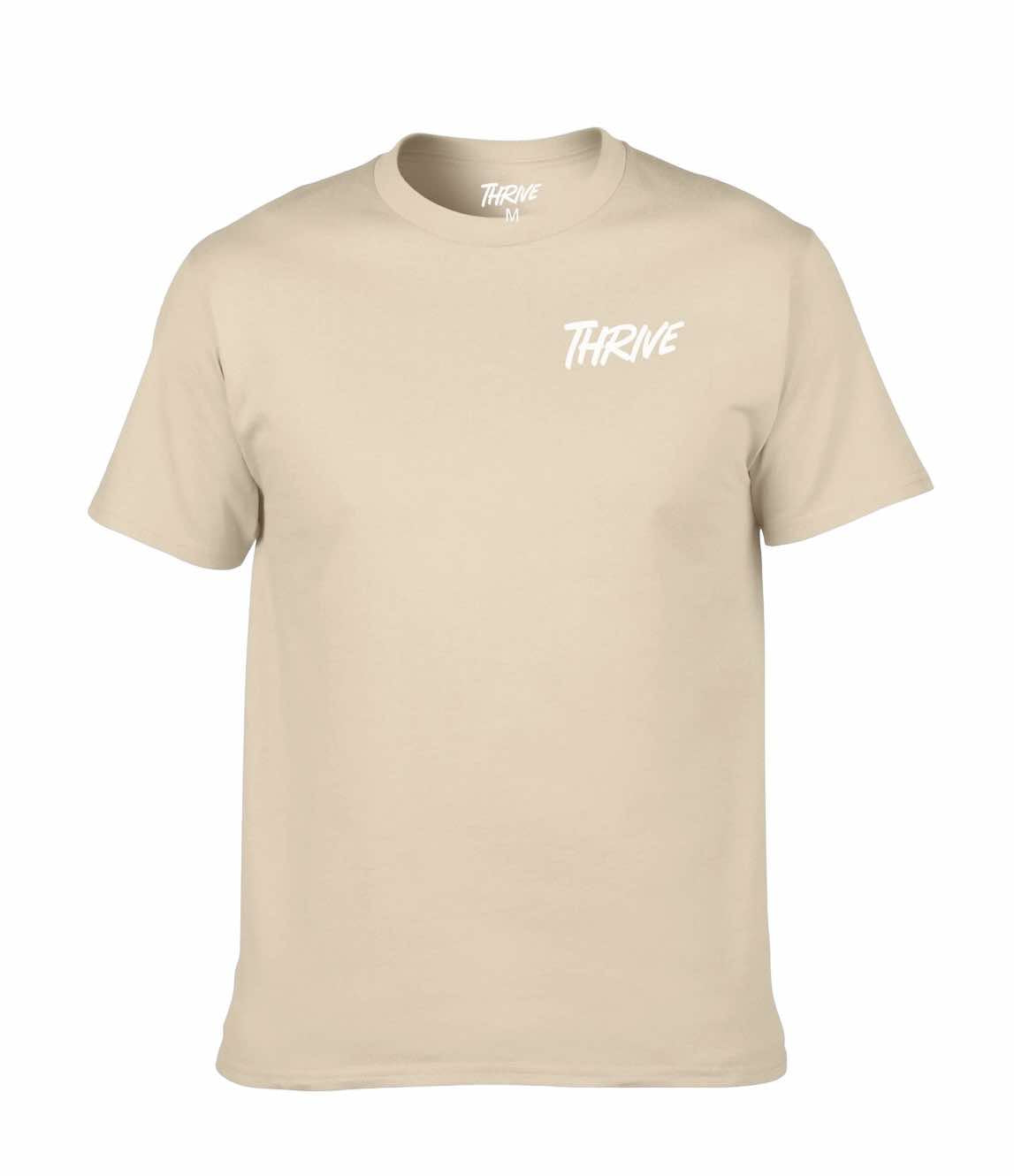 Tan Thrive Embroidered